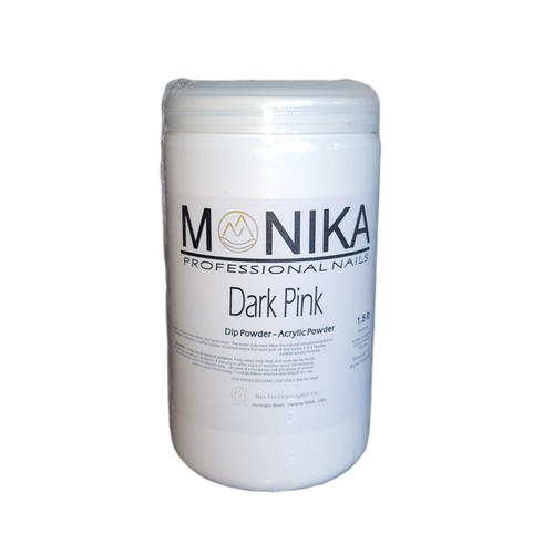 Monika Dip & Acrylic Powder Dark Pink 1.5 lb