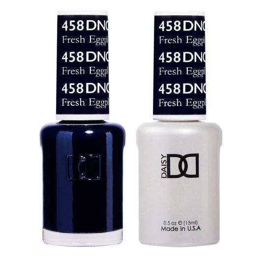 DND Duo Gel & Lacquer Fresh Eggplant #458-Beauty Zone Nail Supply