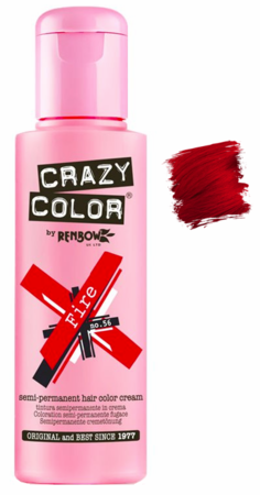 Crazy Color vibrant Shades -CC PRO 56 FIRE 150ML-Beauty Zone Nail Supply