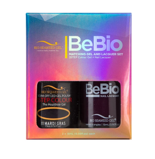 Bio Seaweed Bebio Duo 11 Mardi Gras-Beauty Zone Nail Supply