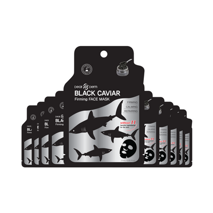 Dearderm Black Caviar Moisture Mask (10pcs)