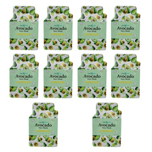 Dearderm Avocado Face Mask 10pcs