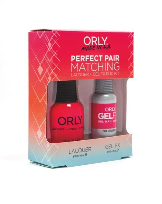 Orly Duo No Regrets ( Lacquer + Gel) .6oz / .3oz 31153-Beauty Zone Nail Supply