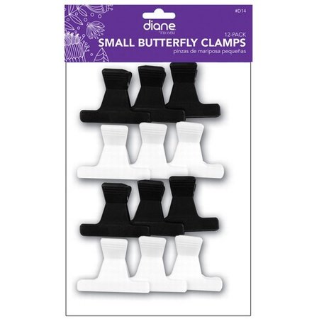 Diane Butterfly Clamps Small 12 pc #D14