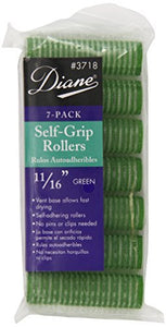 Diane Self Grip Rollers Green 11/16" 7 Pack #D3718