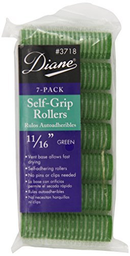 Diane Self Grip Rollers Green 11/16