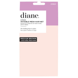 Diane Invisible Mesh Hair Net 3 pack