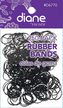 Load image into Gallery viewer, Diane Rubber Bands 250-pack Black D6770