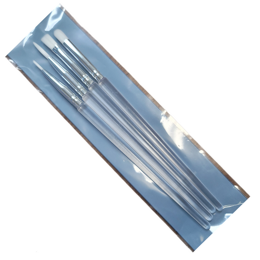 DL Professional Nail Gel Brush Set 4 pcs