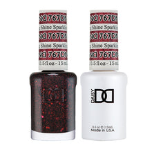 Load image into Gallery viewer, DND Duo Gel &amp; Lacquer Sparkling Shine #767