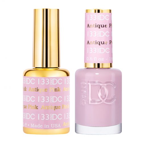 DND DC Duo Gel & Lacquer Antique Pink #133