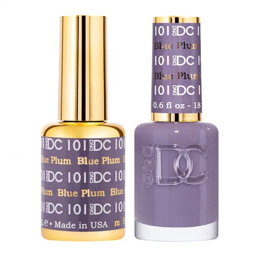 DND DC Gel Polish Duo  Blue Plum #101