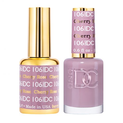 DND DC Gel Cherry Rose #106