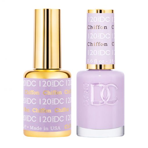 DND DC Duo Gel & Lacquer Chiffon #120