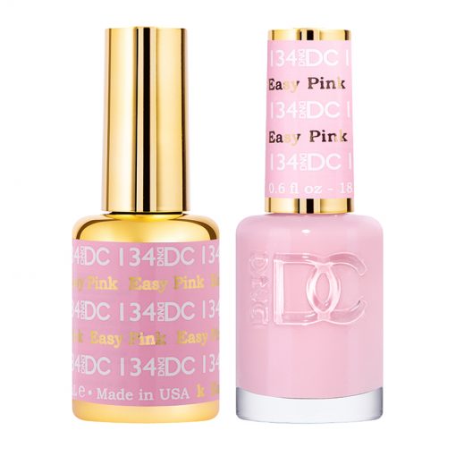 DND DC Duo Gel & Lacquer Easy Pink #134