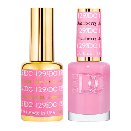DND DC Duo Gel & Lacquer Jazzberry Jam #129