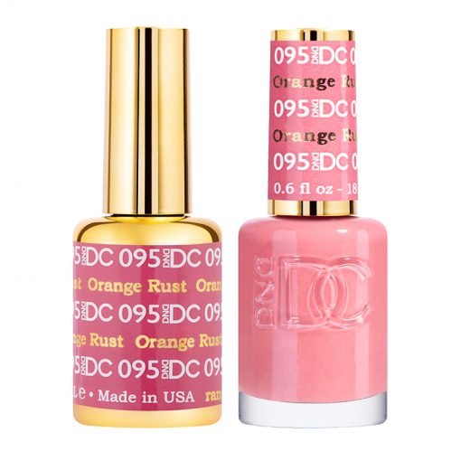 DND DC Gel Polish Duo  Orange Rust #095