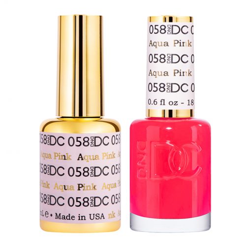 DND DC Gel Polish Duo  Aqua Pink #058