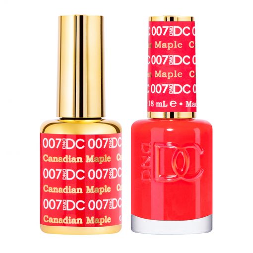 DND DC Gel Polish Canadian Maple #007