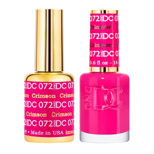 DND DC Gel Polish Duo  Crimson #072