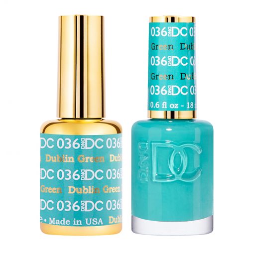 DND DC Gel Polish Duo  Dublin Green #036