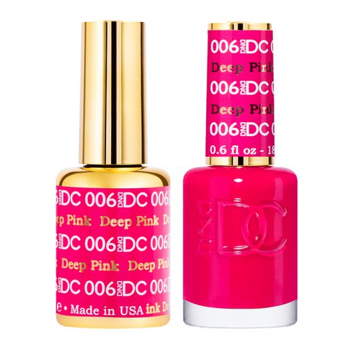 DND DC Gel Polish Duo Deep Pink #006