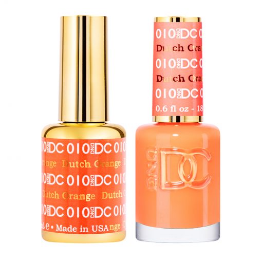 DND DC Gel Polish Duo  Dutch Orange #010
