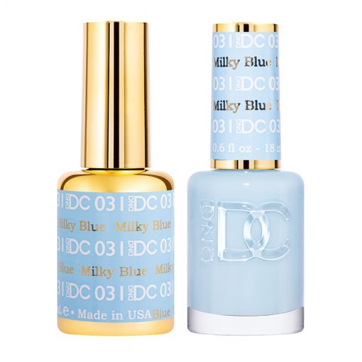 DND DC Gel Polish Milky Blue #031