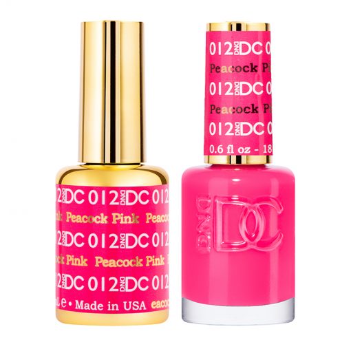 DND DC Gel Polish Duo  Peacock Pink #012