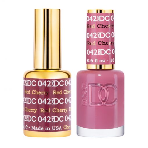 DND DC Gel Polish Duo Red Cherry #042