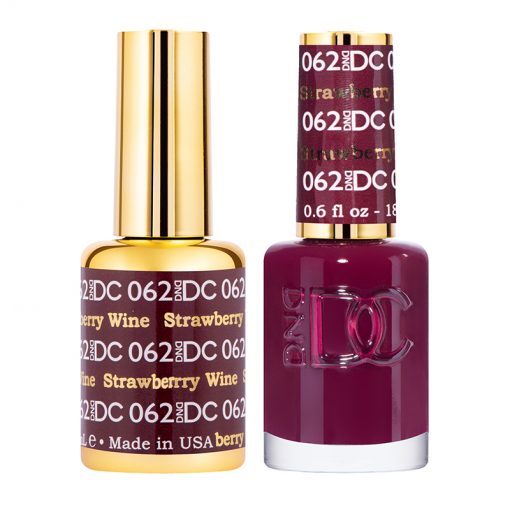 DND DC Gel Polish Duo  Strawberry Wine #062