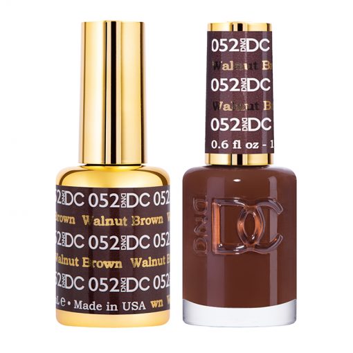 DND DC Gel Polish Duo  Walnut Brown #052