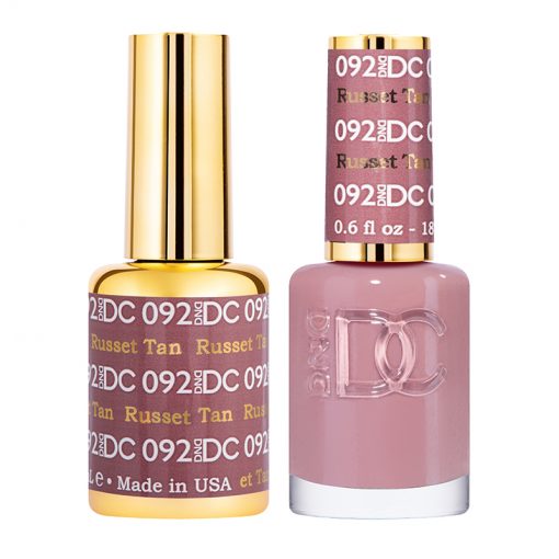 DND DC Gel Russet Tan #092