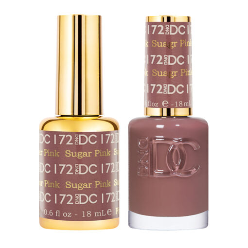DND DC Duo Gel & Lacquer Sugar Pink #172