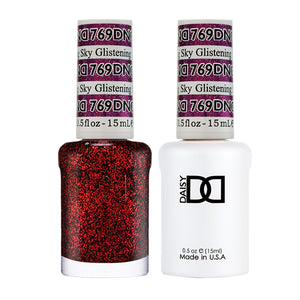DND Duo Gel & Lacquer Glistening Sky #769