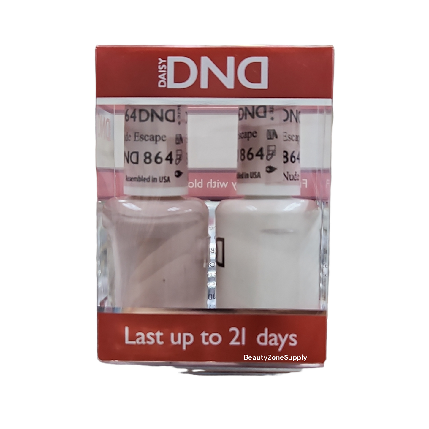 DND Duo Gel & Lacquer Nude Escape #864