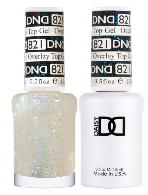 DND Duo Gel & Lacquer Overlay Top Gel #821