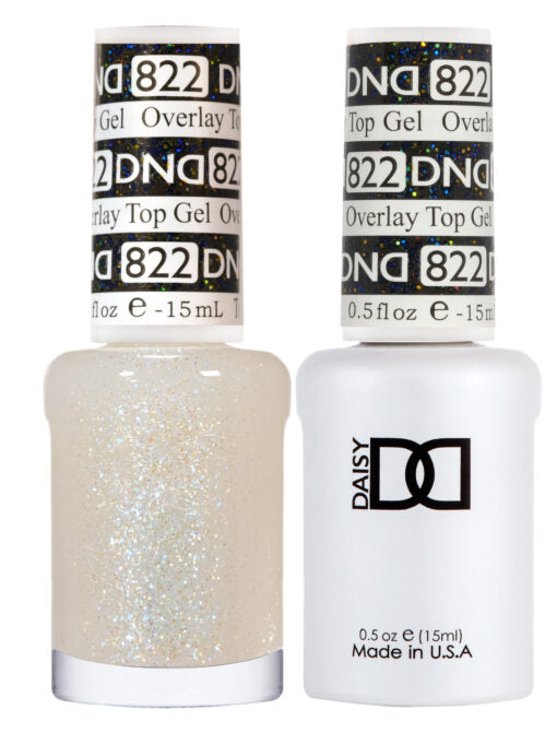 DND Duo Gel & Lacquer Overlay Top Gel #822