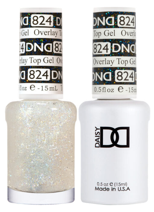 DND Duo Gel & Lacquer Overlay Top Gel #824