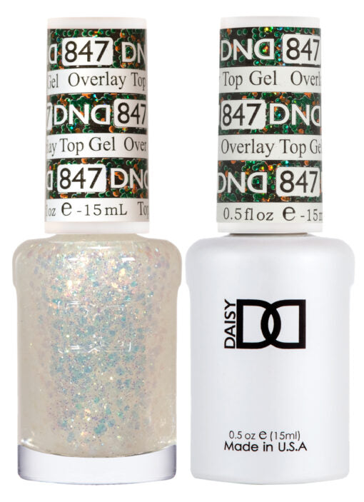 DND Duo Gel & Lacquer Overlay Top Gel #847
