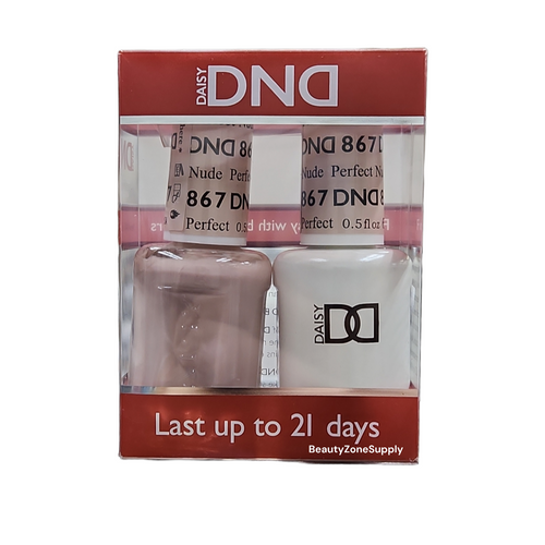 DND Duo Gel & Lacquer Perfect Nude #867