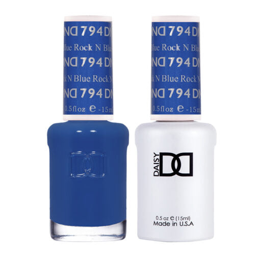 DND Duo Gel & Lacquer Rock n Blue #794