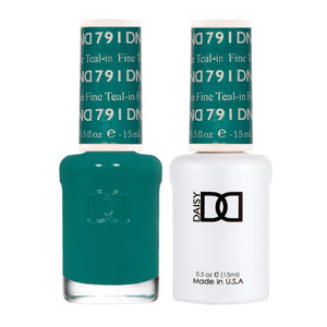 DND Duo Gel & Lacquer Teal-in' Fine #791