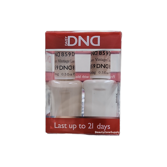 DND Duo Gel & Lacquer Vintage Lace #859