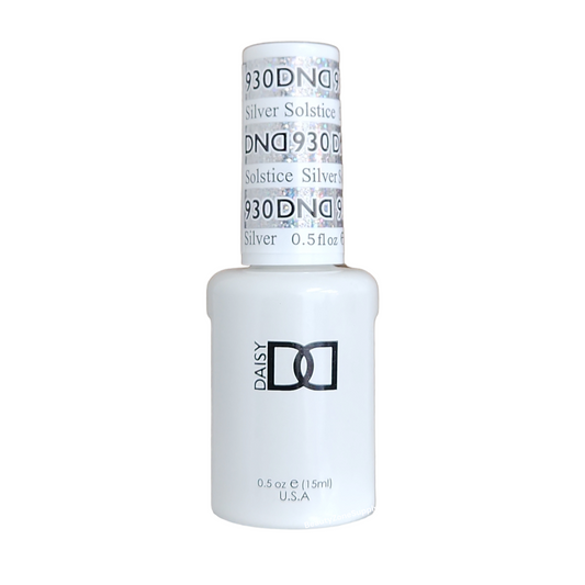 DND Gel Polish 0.5 oz  Silver Solsice #930