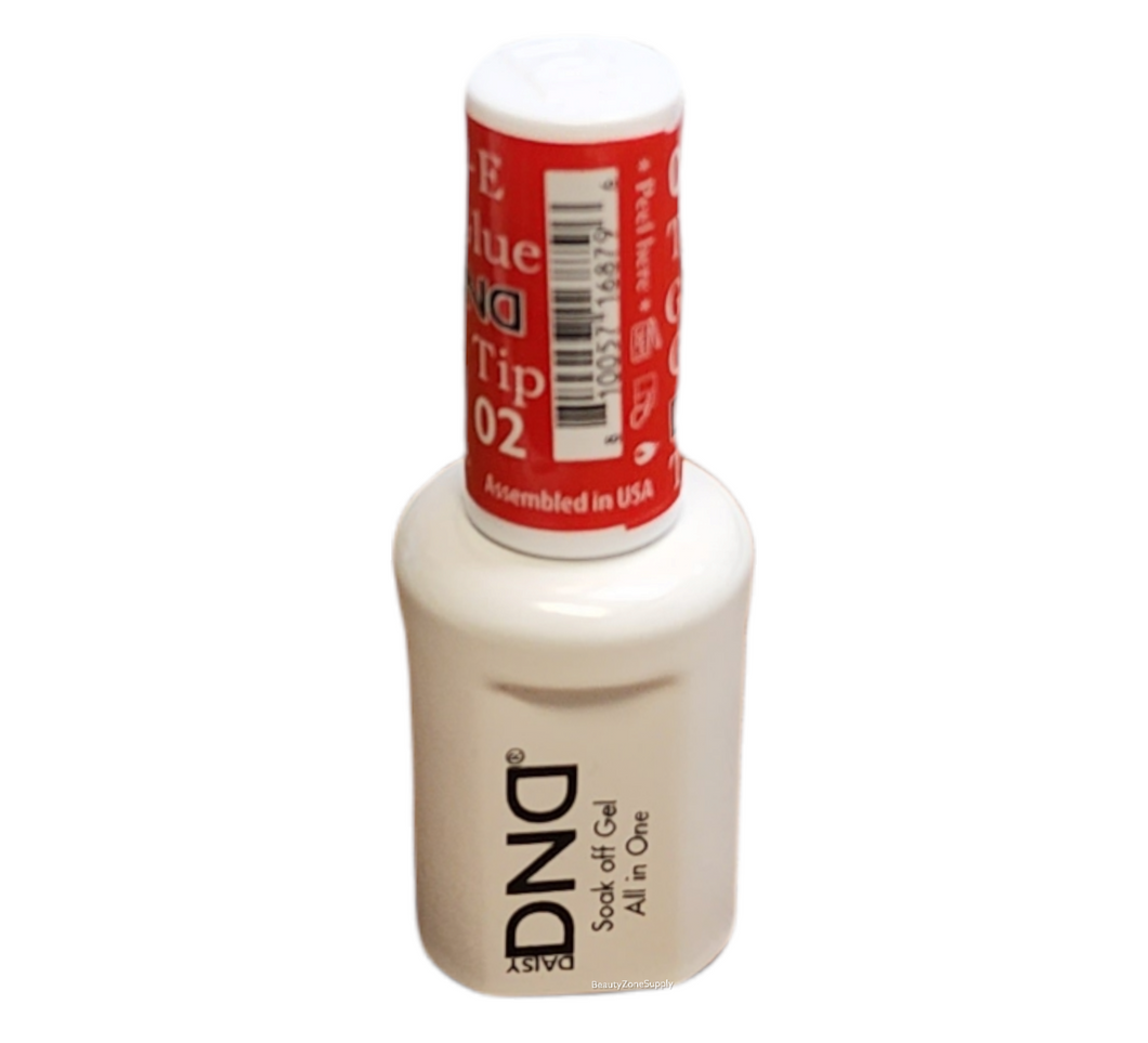 DND Soft Gel Tips E Glue 0.5 fl oz #02