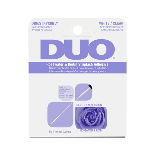 Ardell DUO Adhesive Biotin & Rosewater Clear 0.18 oz #62196