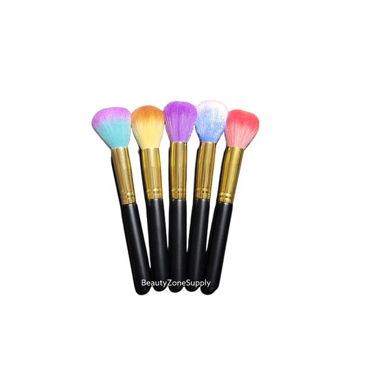 Dust Brush Colorful Black Handle #MUB10