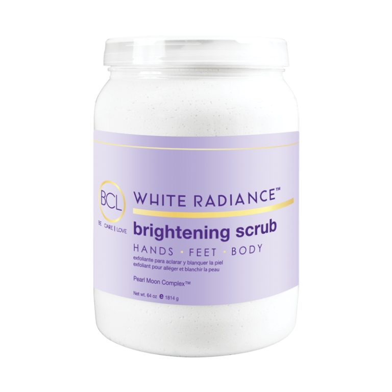 BCL White Radiance Brightening Scrub 64oz-Beauty Zone Nail Supply