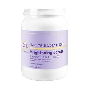 BCL White Radiance Brightening Scrub 64oz-Beauty Zone Nail Supply